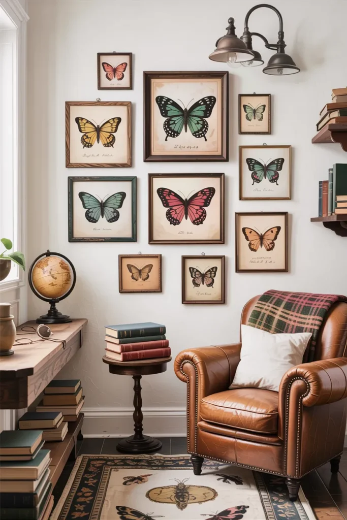 Vintage Butterfly Print Gallery