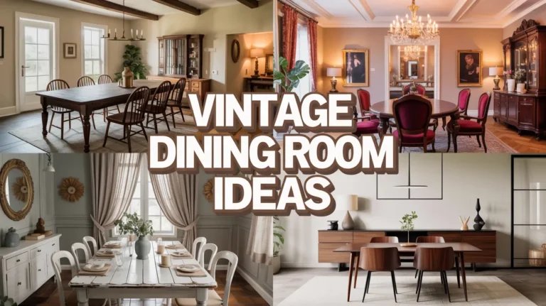 Vintage Dining Room Ideas