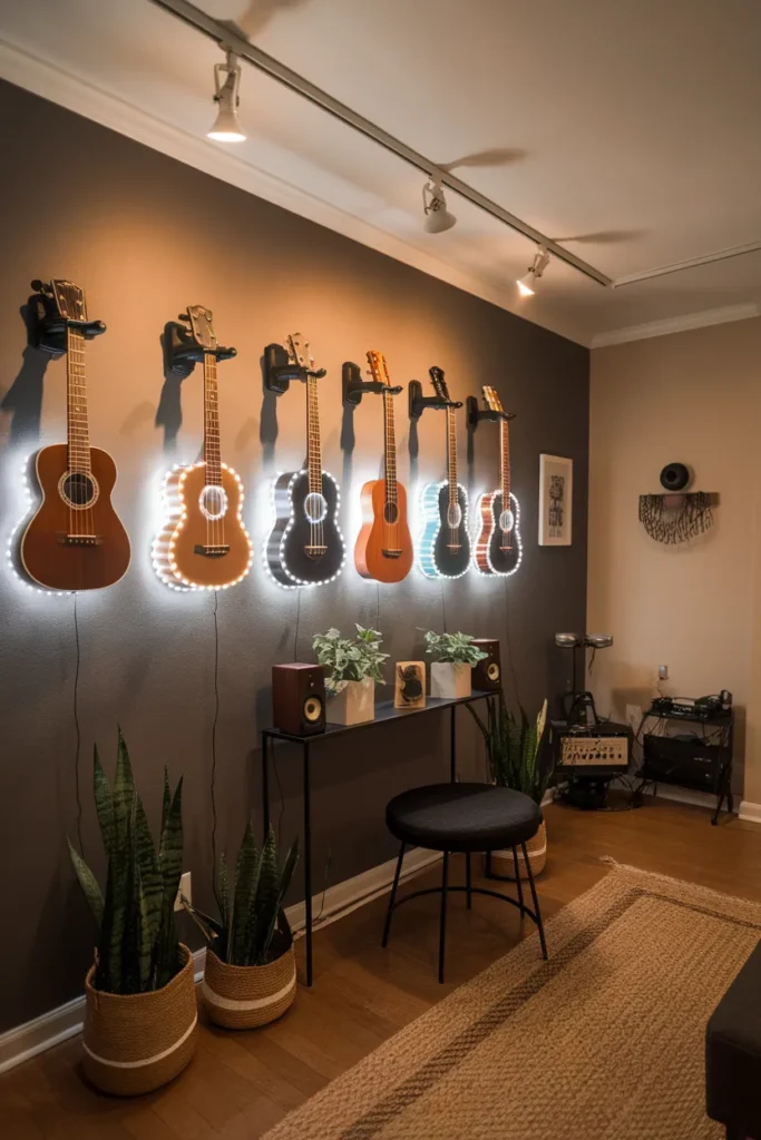 Wall-Mounted Instrument Display