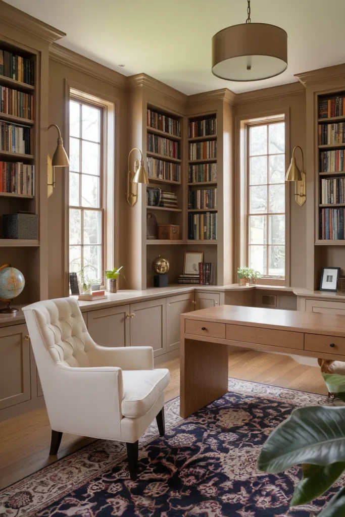 Wall-to-Wall Bookshelves – Warmth Through Collected Layers