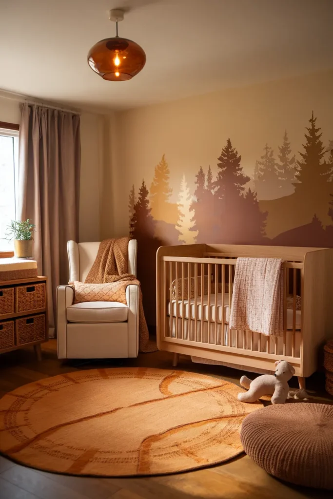 Warm Woodland Glow Nursery