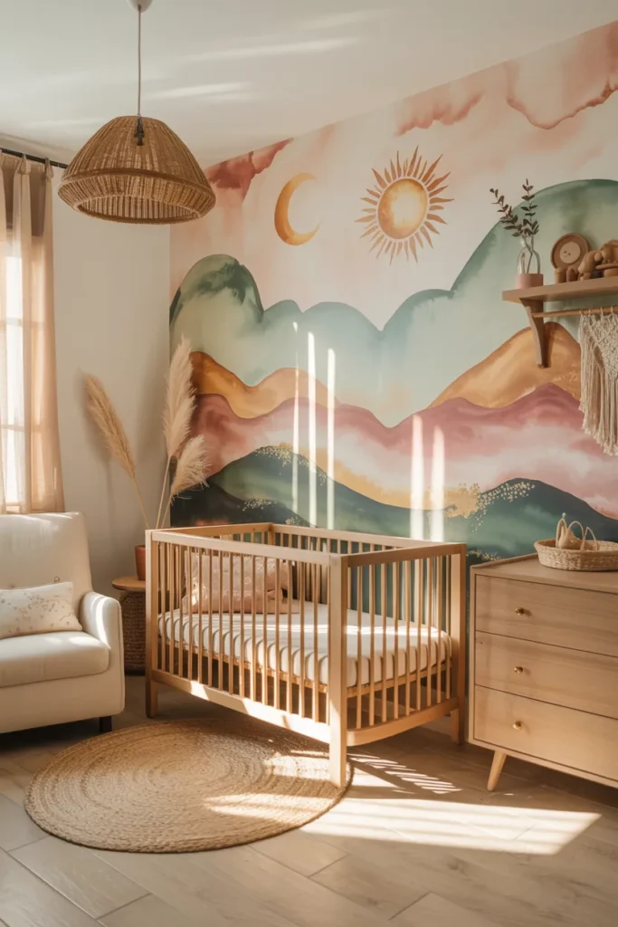 Whimsical Boho Wall Murals