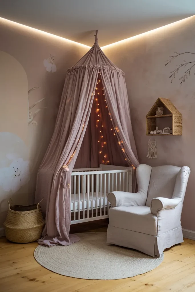 Whimsical Canopy Corner