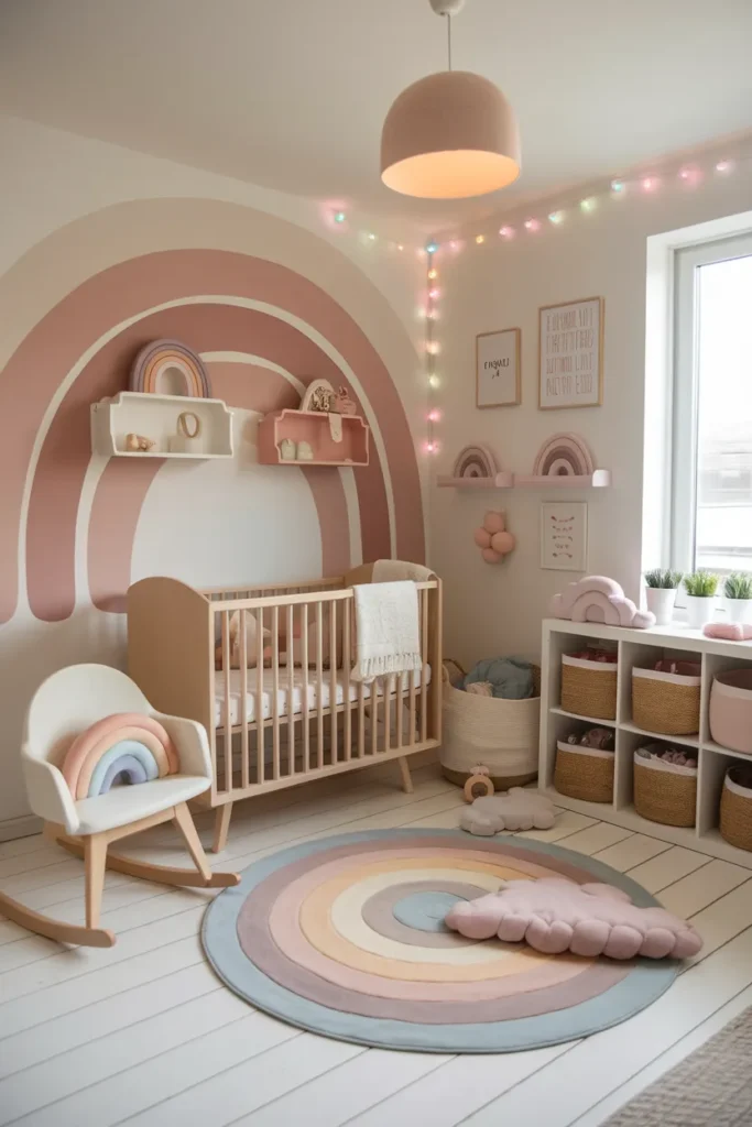 Whimsical Rainbow Retreat