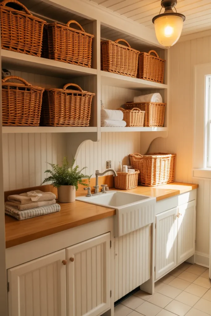 Wicker Baskets That Bring Warm Texture