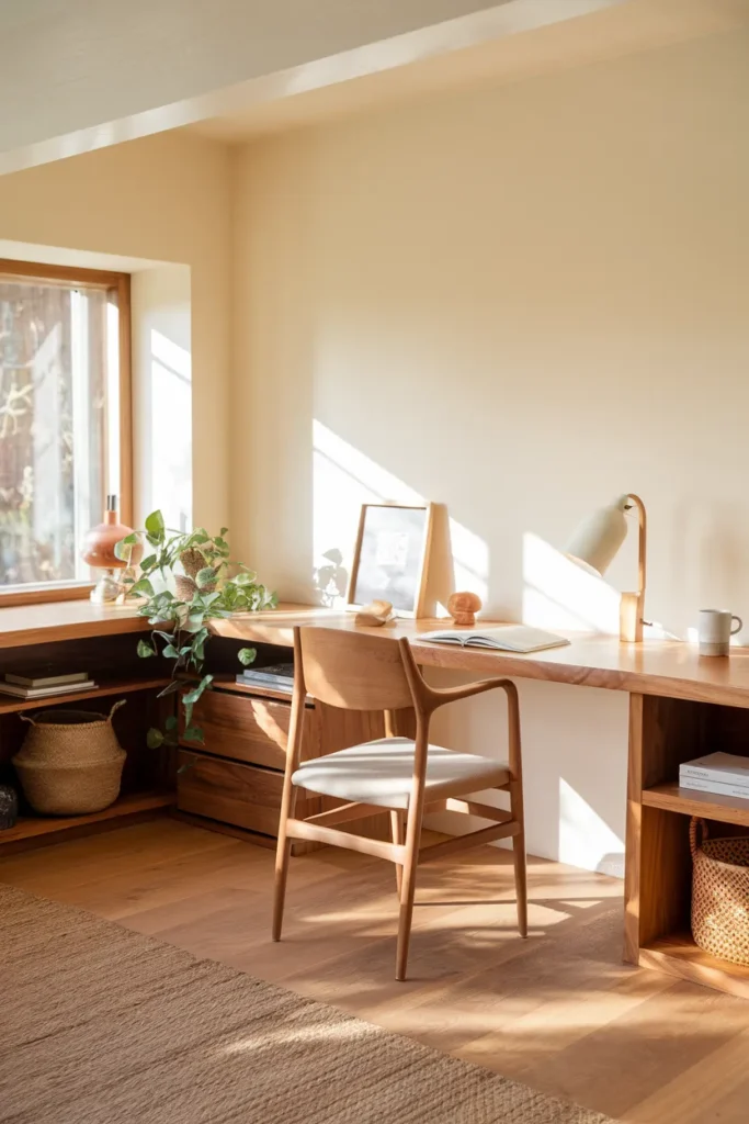 Wooden Elements for Warmth and Balance