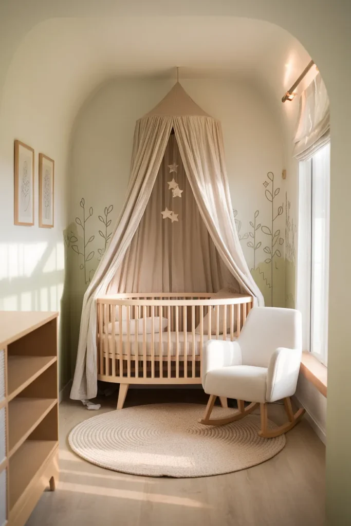 Woodland Crib Canopy Nook