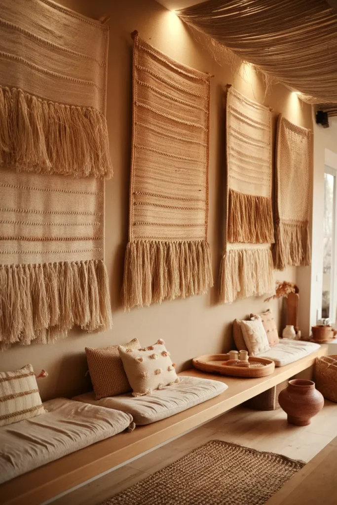 Woven Cotton Wall Mats