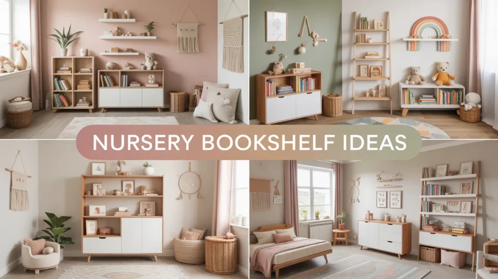nursery bookshelf ideas