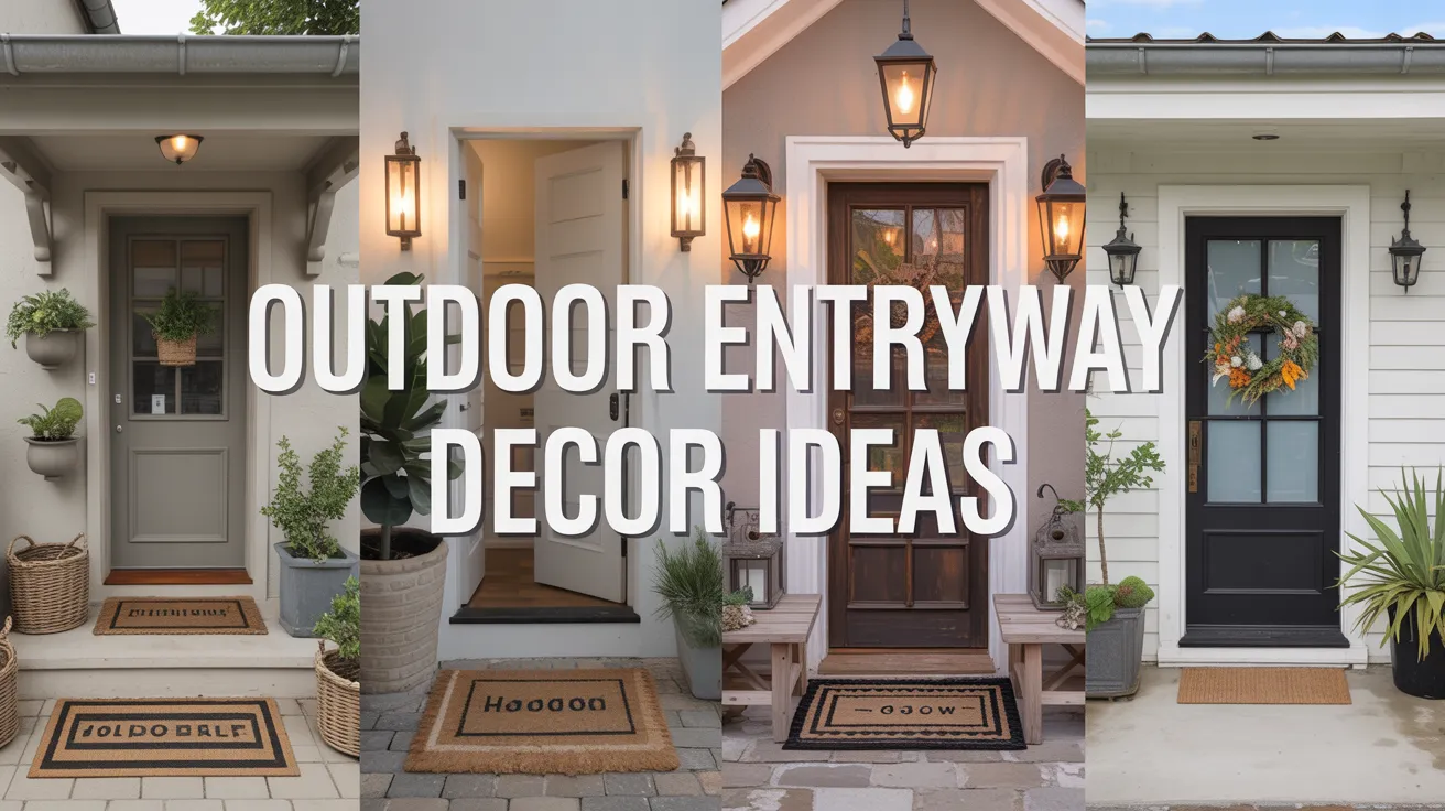 outdoor entryway decor ideas