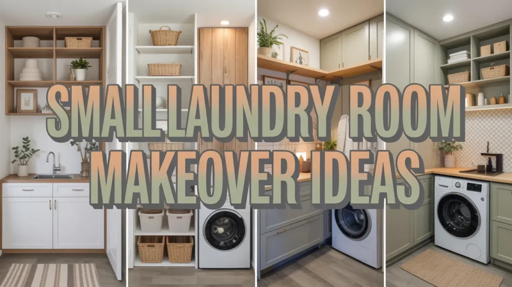 small laundry room makeover ideas